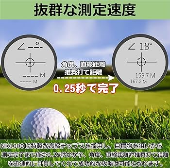 Amazon.co.jp: PELZ ゴルフ 距離計 【保証2年 1093yd測定 充電式